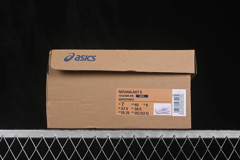All categories Asics Asics series Asics Novablast 6 Asics Novablast 6 Asics retro breathable casual shoes cushioning men's wear-resistant running shoes 1012C008-405